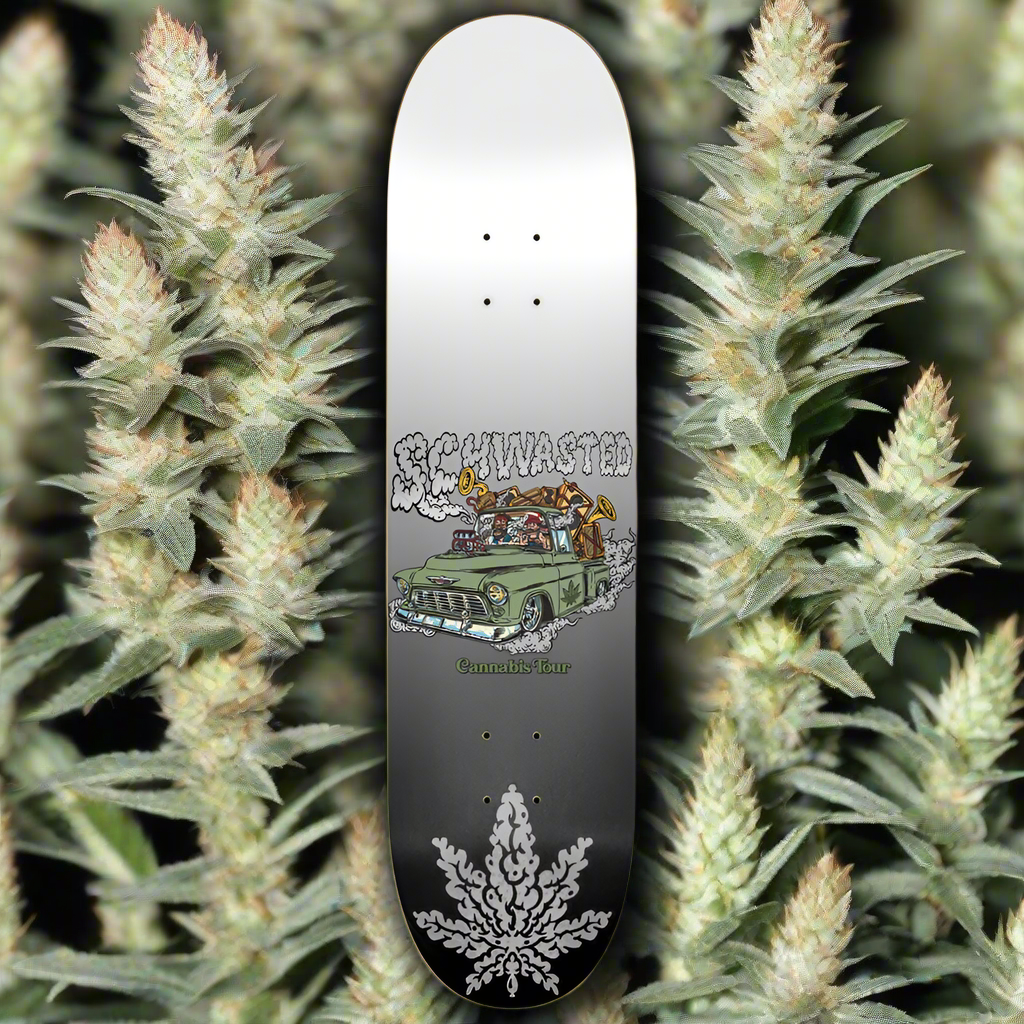 Schwasted Cannabis Tour Skateboard