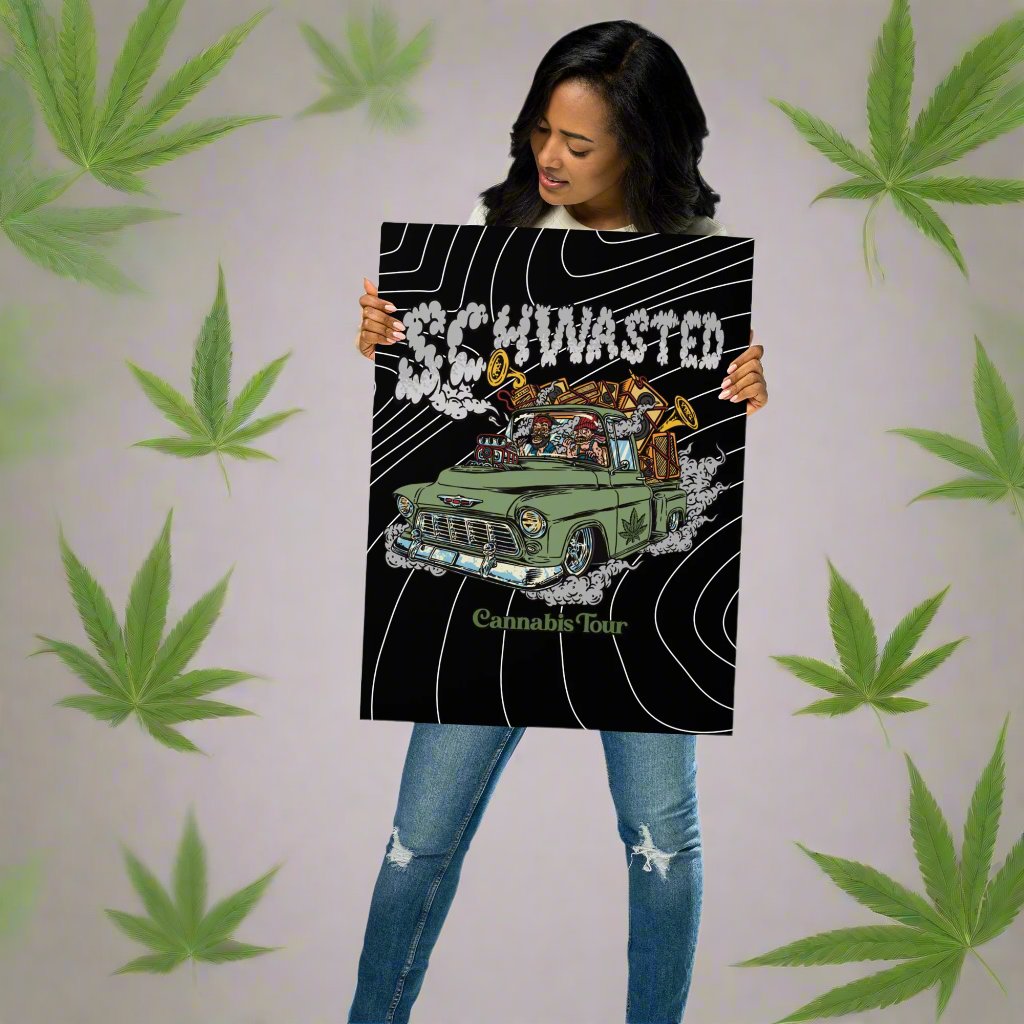 Schwasted Cannabis Tour Poster