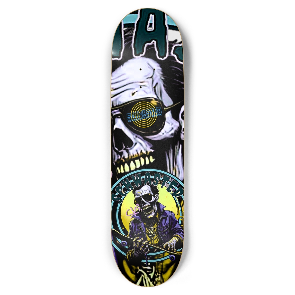 Gone Crazy Schwasted Skateboard Deck