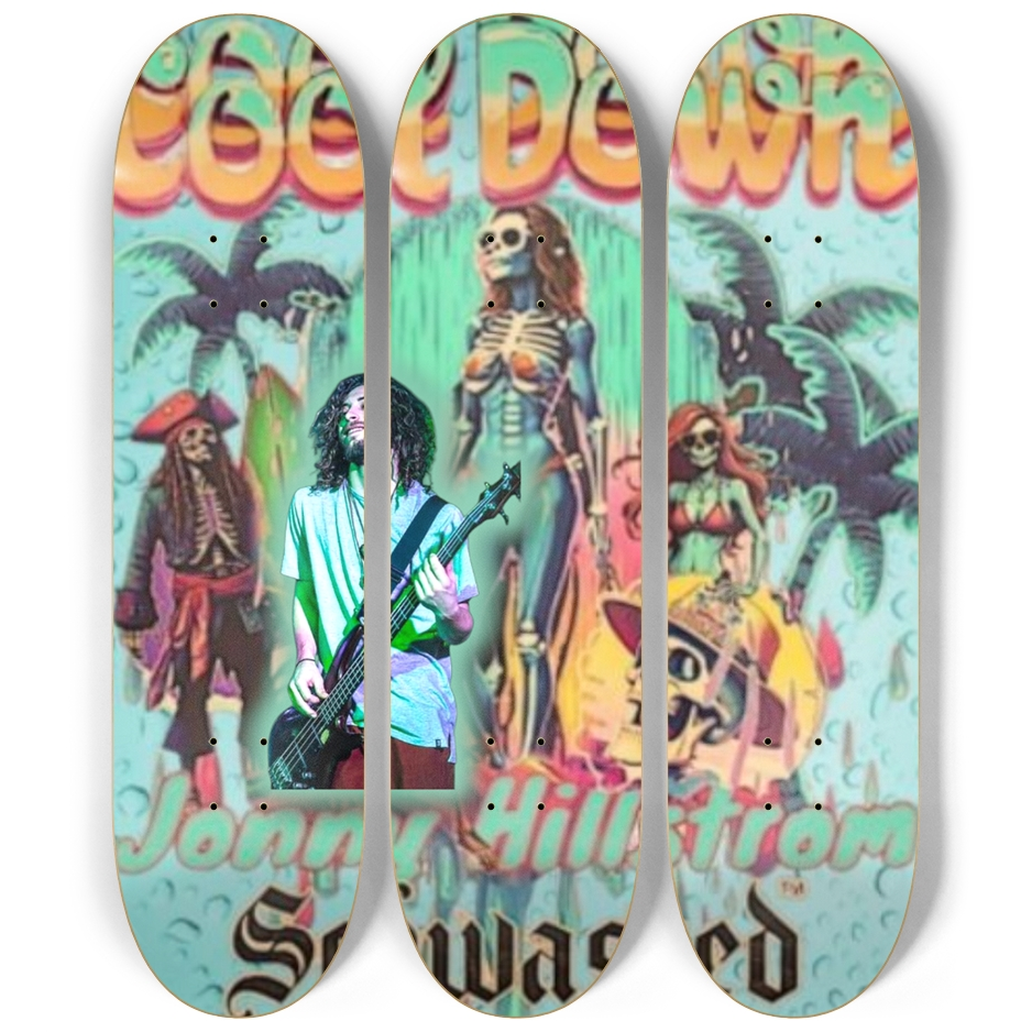 Jonny Hillstrom Cool Down Skateboard Series 3 Decks