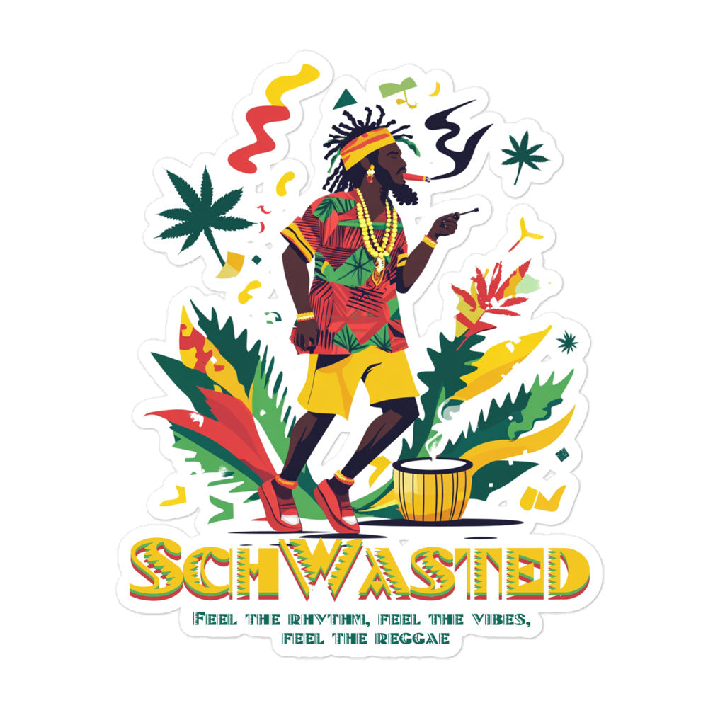 SchWasted Bubble-free stickers