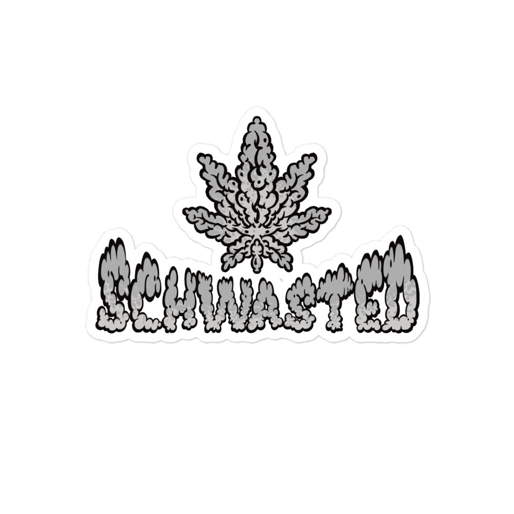 SchWasted Bubble-free stickers