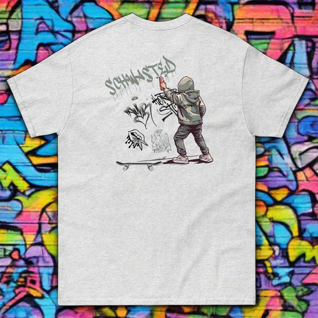 SchWasted Graffiti Tee