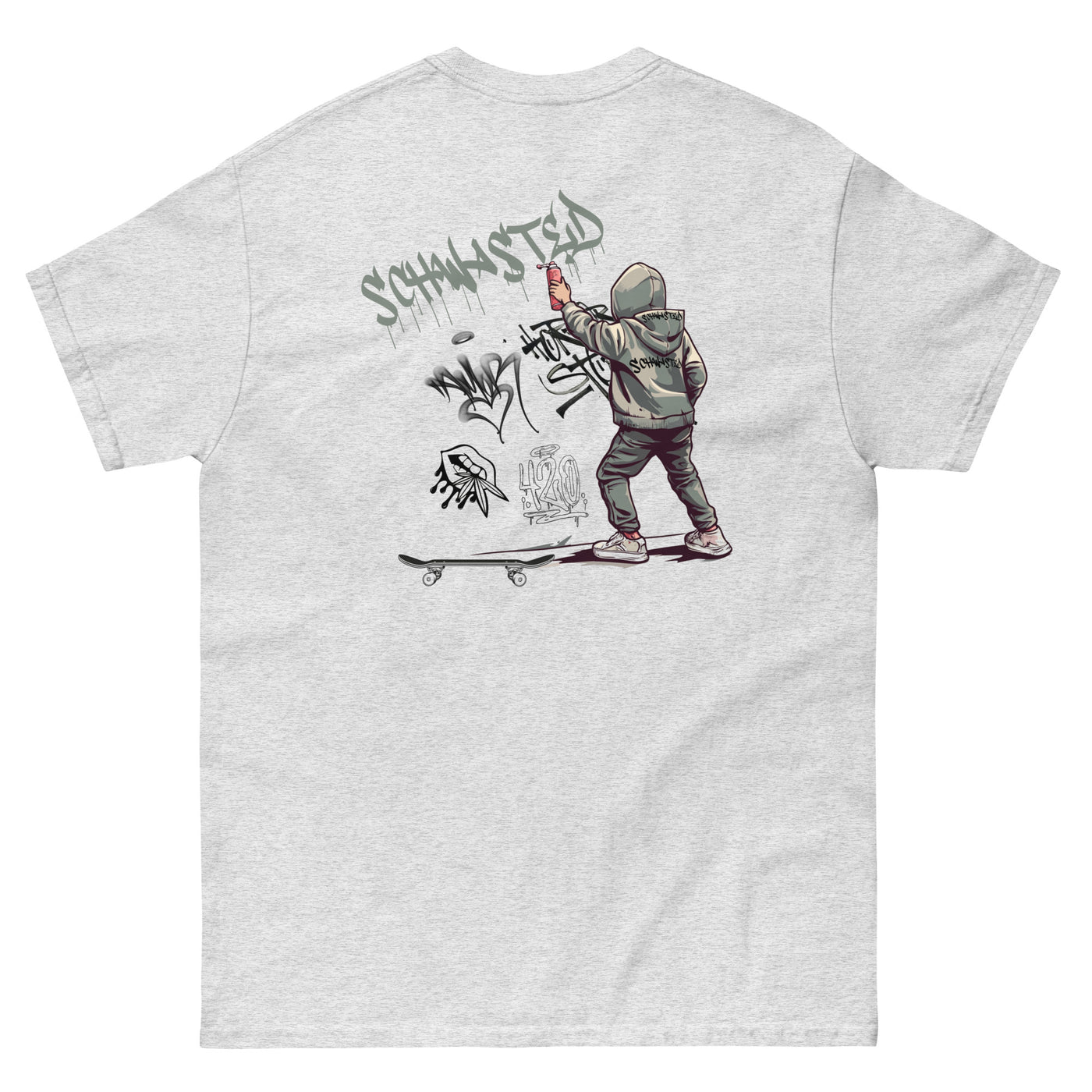 SchWasted Graffiti Tee