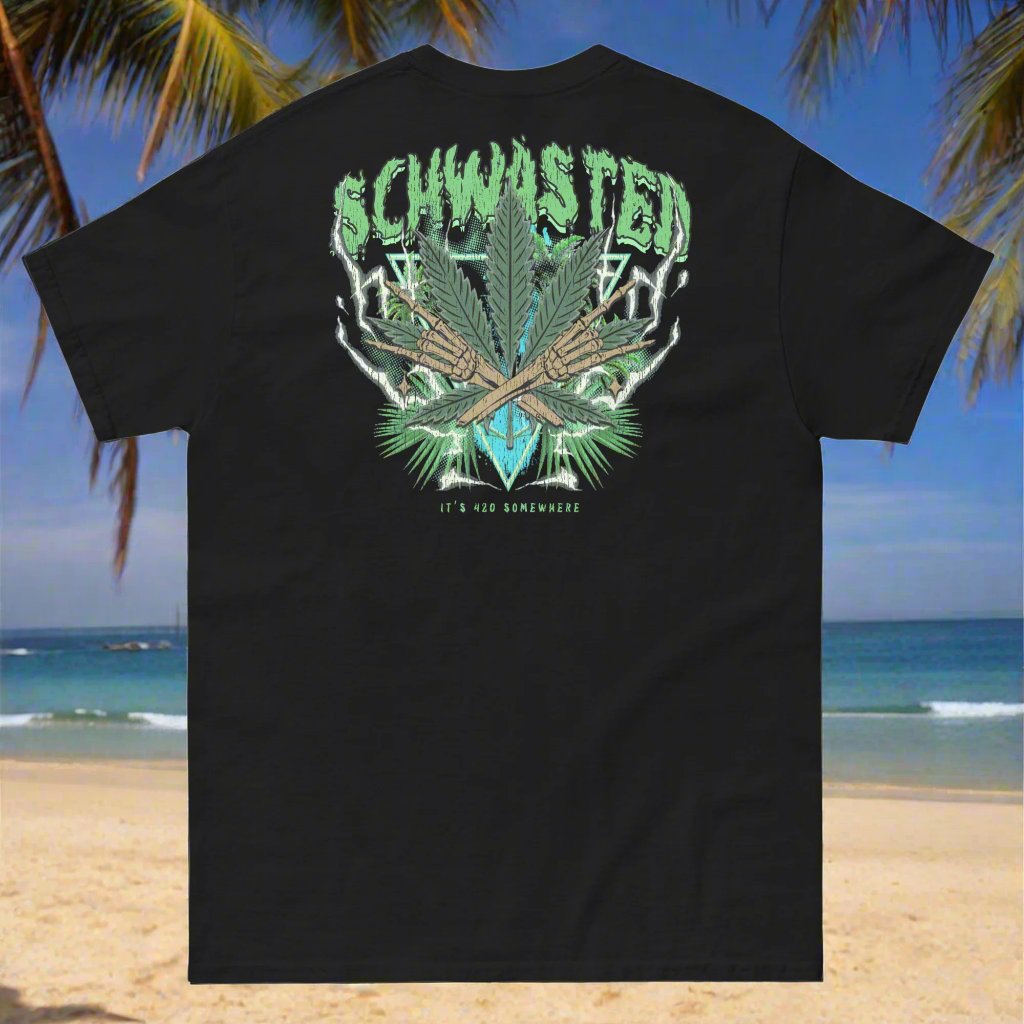 Schwasted It’s 420 Somewhere Tee