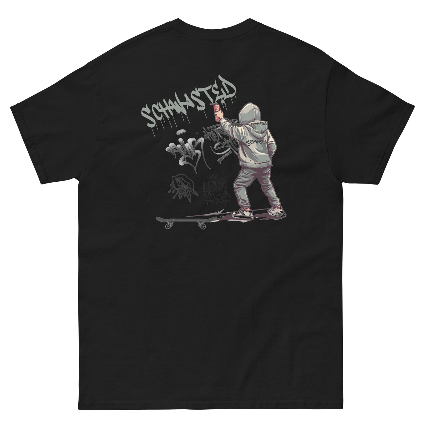 SchWasted Graffiti Tee