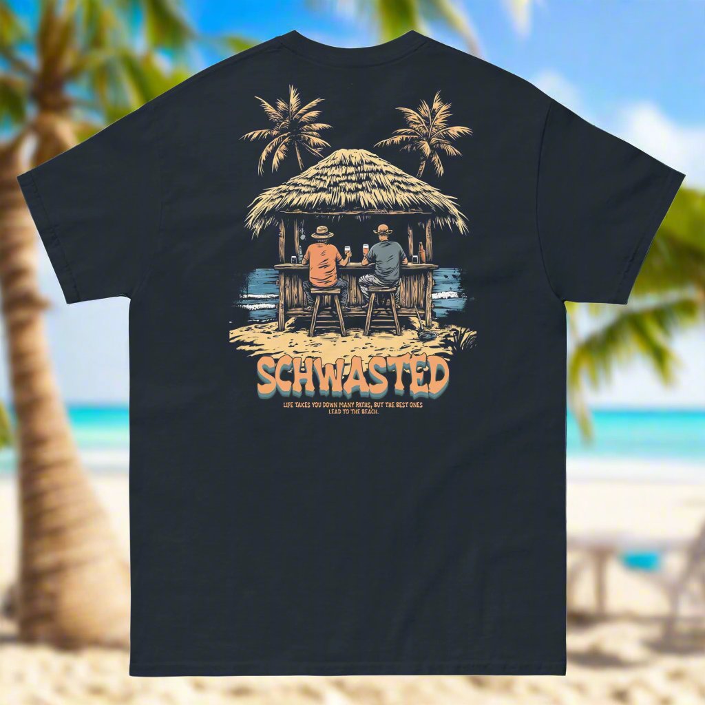 SchWasted Beach Life Is The Best Tee