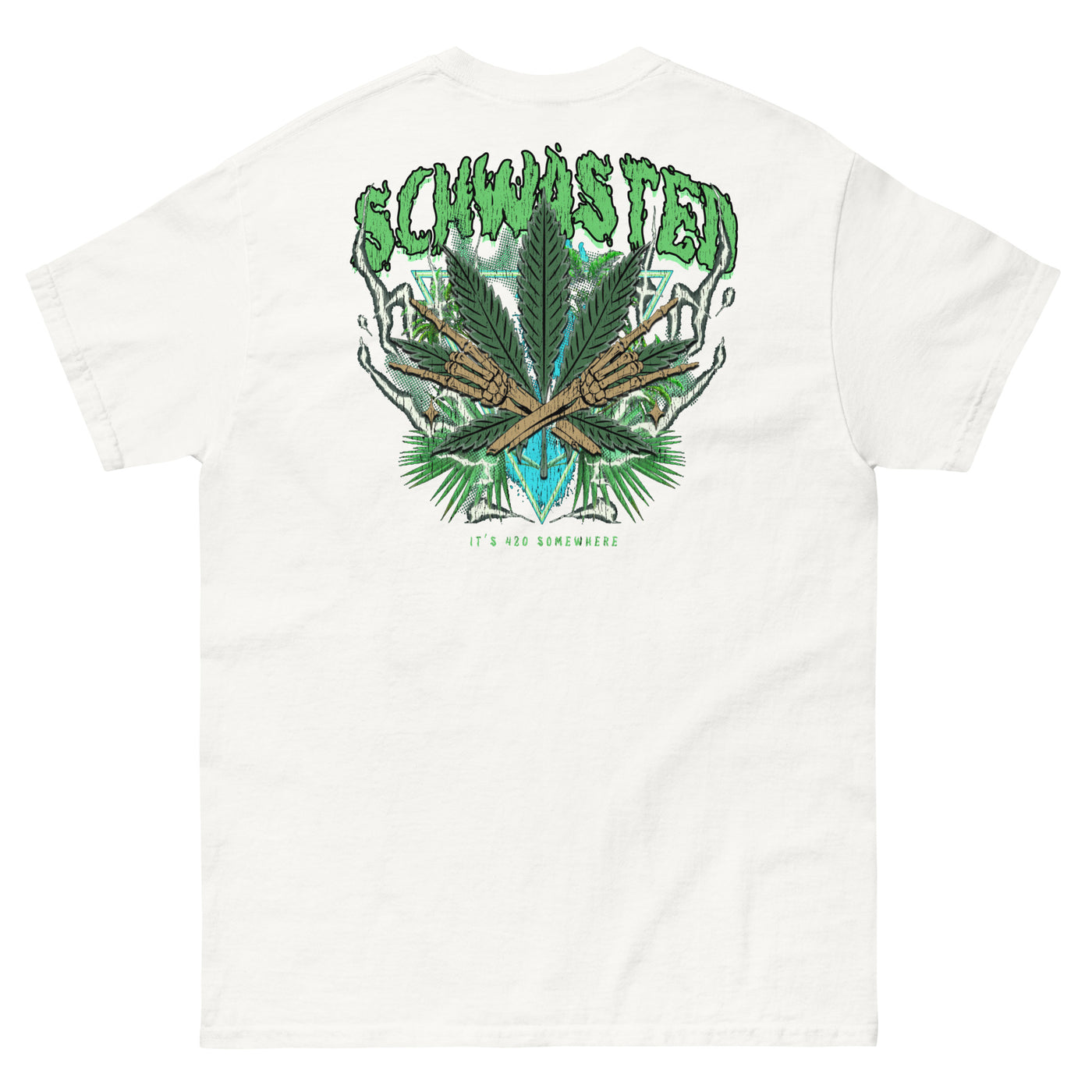 Schwasted It’s 420 Somewhere Tee