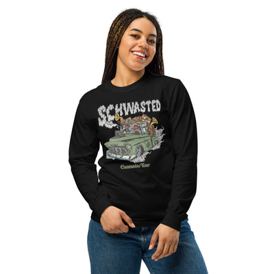 Schwasted Cannabis Tour long-sleeve shirt