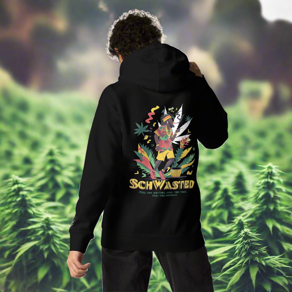 SchWasted Rhythm Cannabis  Hoodie